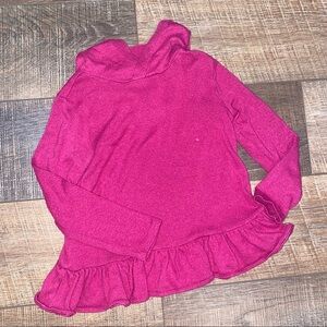Old Navy Ruffle Hem Hoodie 4T